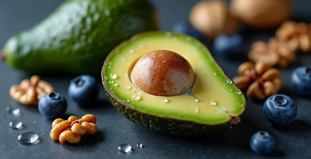 Nährstoffreiche Lebensmittel für die zelluläre Energie der Haut