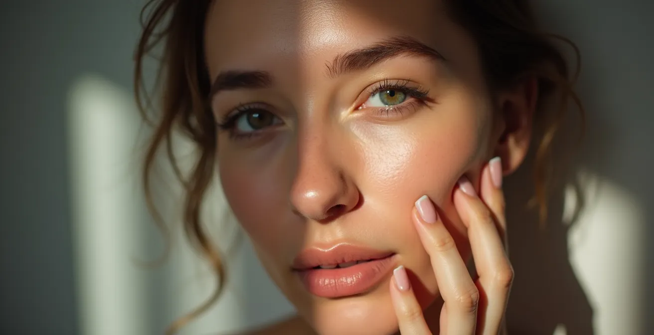 Visualisierung der Hautzonen und ihre Verbindung zu Nährstoffmängeln